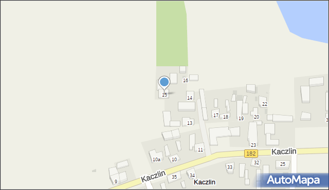 Kaczlin, Kaczlin, 15, mapa Kaczlin