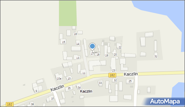 Kaczlin, Kaczlin, 17, mapa Kaczlin