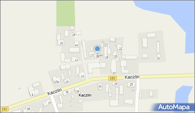 Kaczlin, Kaczlin, 18, mapa Kaczlin