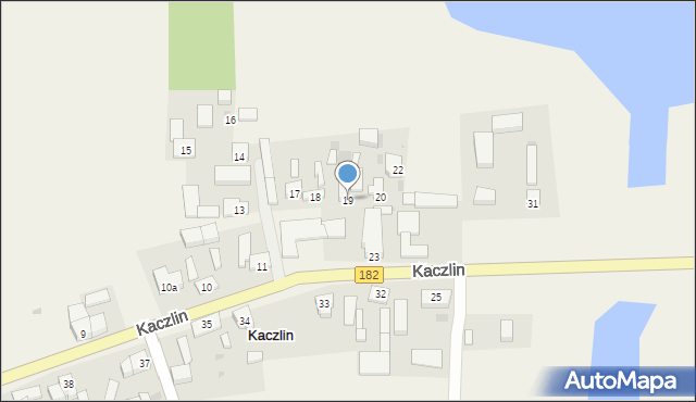 Kaczlin, Kaczlin, 19, mapa Kaczlin