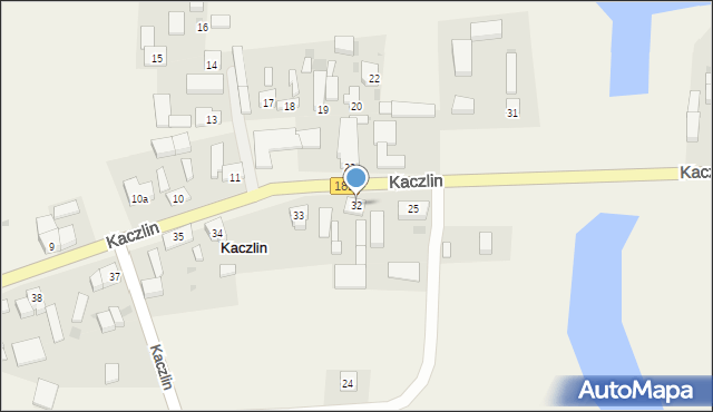 Kaczlin, Kaczlin, 24, mapa Kaczlin