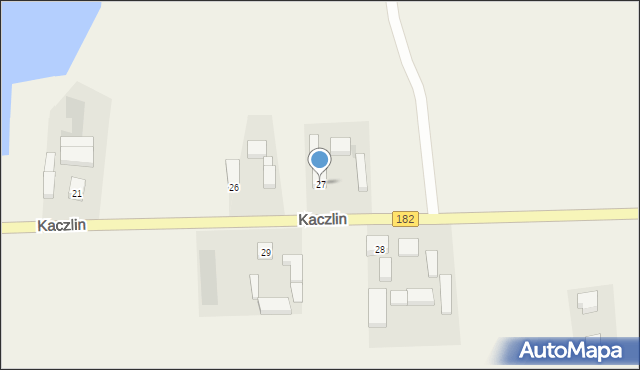 Kaczlin, Kaczlin, 27, mapa Kaczlin