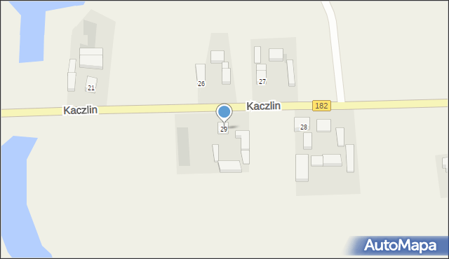 Kaczlin, Kaczlin, 29, mapa Kaczlin