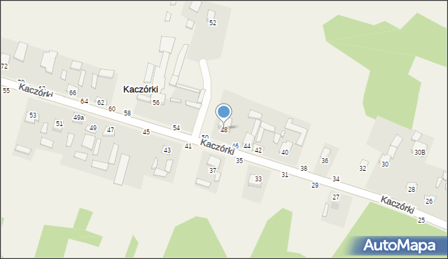 Kaczórki, Kaczórki, 48, mapa Kaczórki