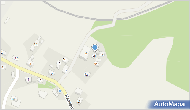 Kaczorów, Kamiennogórska, 9f, mapa Kaczorów