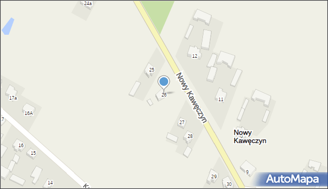 Kaczorów, Kaczorów, 26, mapa Kaczorów