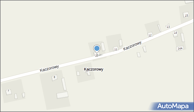 Kaczorowy, Kaczorowy, 10, mapa Kaczorowy