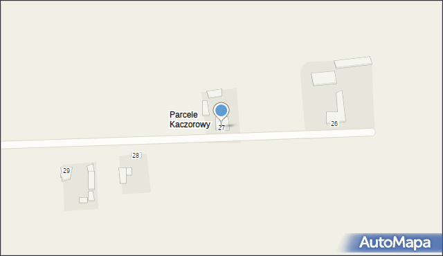 Kaczorowy, Kaczorowy, 27, mapa Kaczorowy