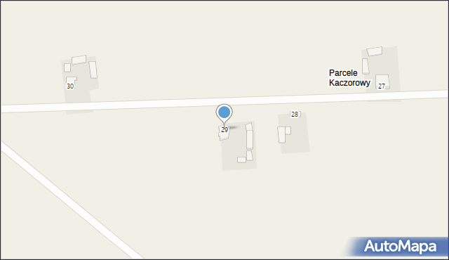 Kaczorowy, Kaczorowy, 29, mapa Kaczorowy