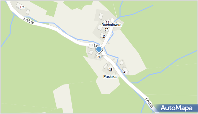 Kaczyna, Kaczyna, 24, mapa Kaczyna