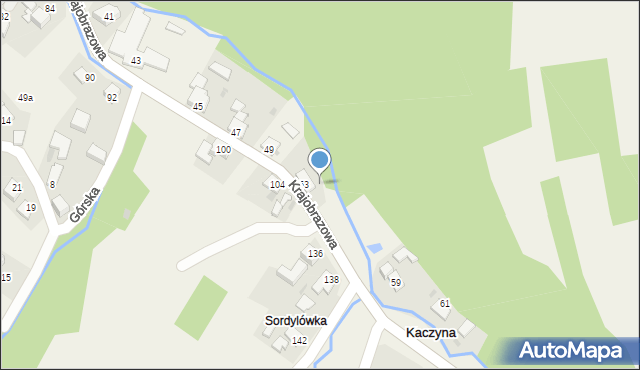 Kaczyna, Kaczyna, 45, mapa Kaczyna