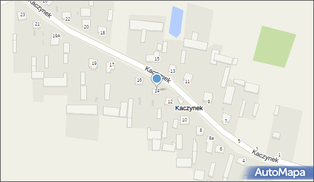 Kaczynek, Kaczynek, 14, mapa Kaczynek