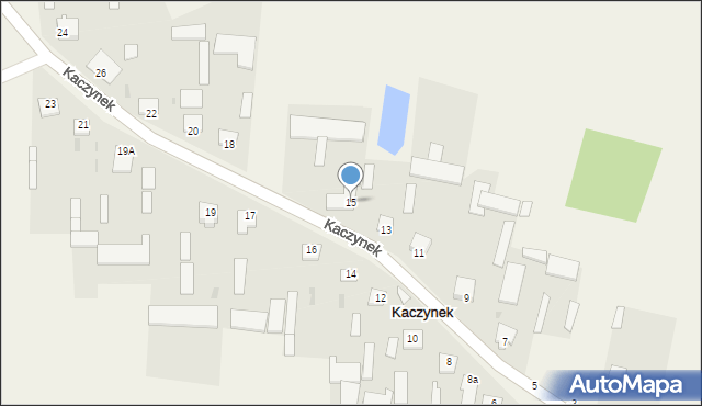 Kaczynek, Kaczynek, 15, mapa Kaczynek