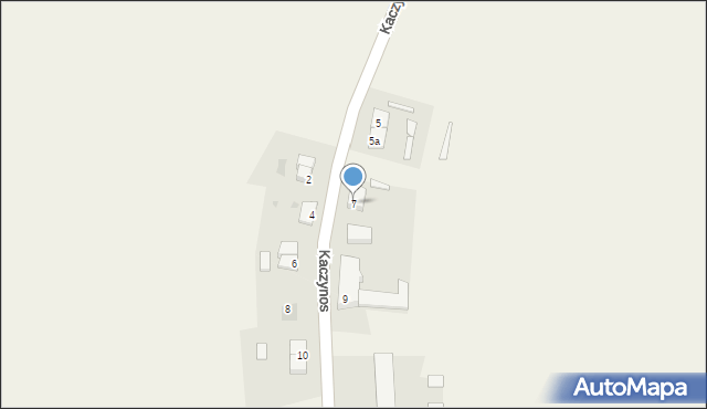 Kaczynos, Kaczynos, 7, mapa Kaczynos