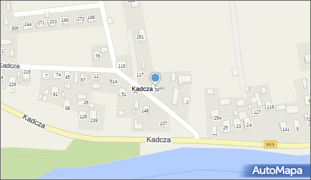 Kadcza, Kadcza, 134, mapa Kadcza