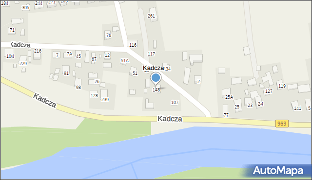 Kadcza, Kadcza, 148, mapa Kadcza