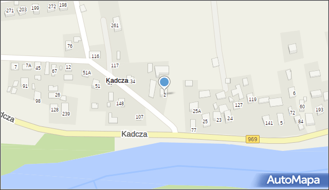 Kadcza, Kadcza, 2, mapa Kadcza