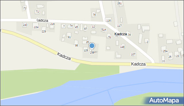 Kadcza, Kadcza, 239, mapa Kadcza