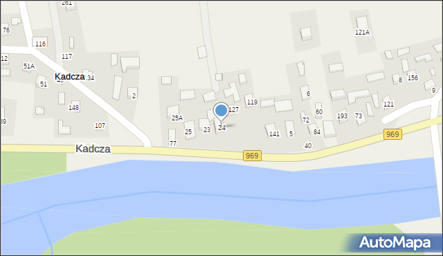 Kadcza, Kadcza, 24, mapa Kadcza