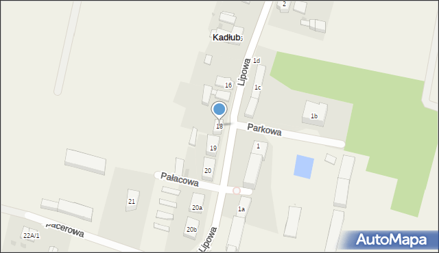 Kadłub, Kadłub, 18, mapa Kadłub