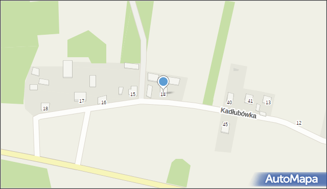 Kadłubówka, Kadłubówka, 14, mapa Kadłubówka