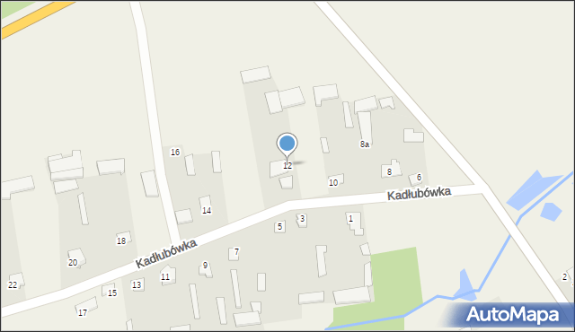 Kadłubówka, Kadłubówka, 12, mapa Kadłubówka