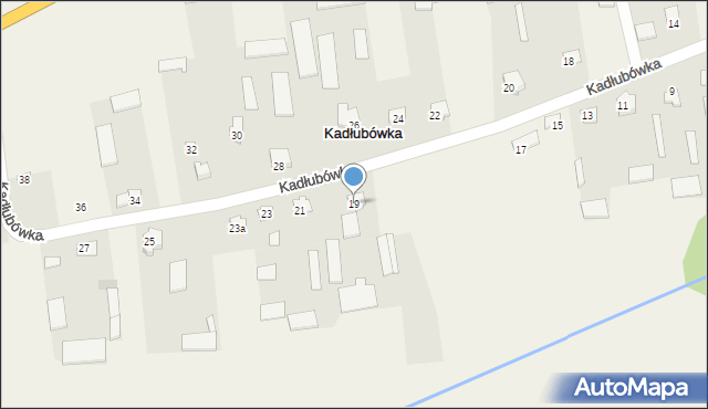 Kadłubówka, Kadłubówka, 19, mapa Kadłubówka