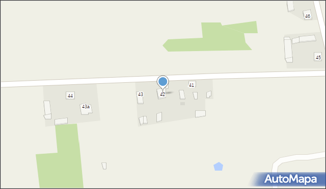 Kadłubska Wola, Kadłubska Wola, 42, mapa Kadłubska Wola