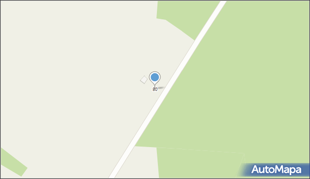 Kadłubska Wola, Kadłubska Wola, 80, mapa Kadłubska Wola