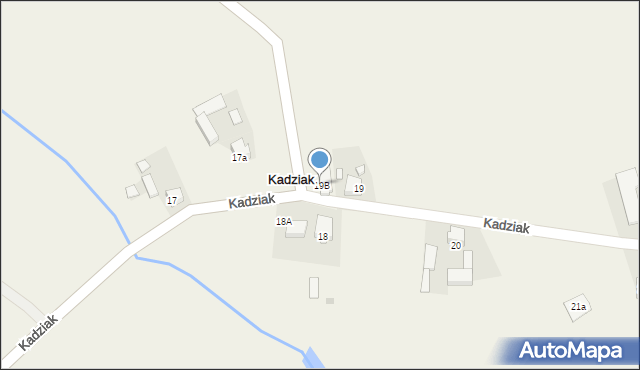 Kadziak, Kadziak, 19B, mapa Kadziak