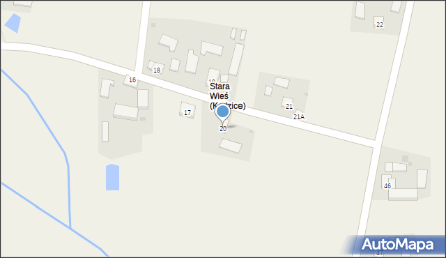 Kadzice, Kadzice, 20, mapa Kadzice