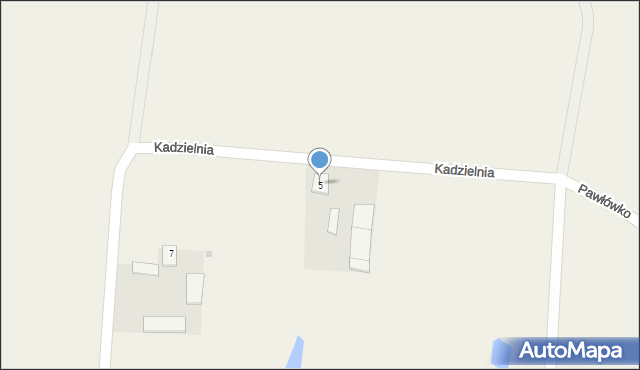 Kadzielnia, Kadzielnia, 5, mapa Kadzielnia