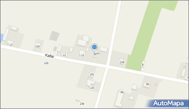 Kafar, Kafar, 10, mapa Kafar