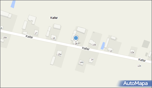 Kafar, Kafar, 15, mapa Kafar