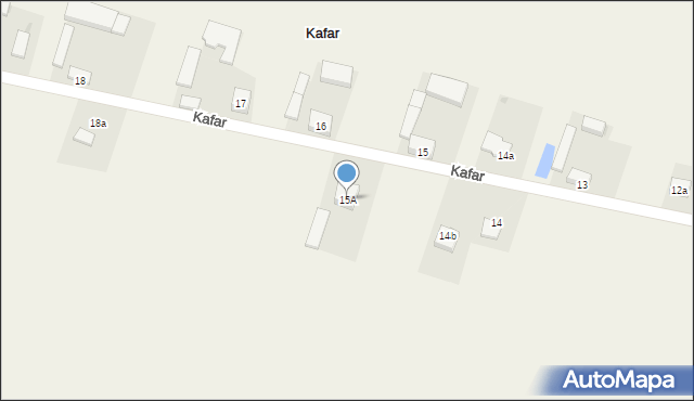 Kafar, Kafar, 15A, mapa Kafar