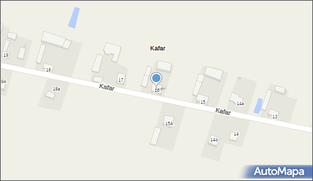 Kafar, Kafar, 16, mapa Kafar