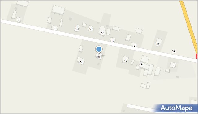 Kafar, Kafar, 5E, mapa Kafar