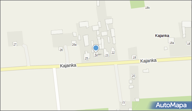 Kajanka, Kajanka, 24, mapa Kajanka