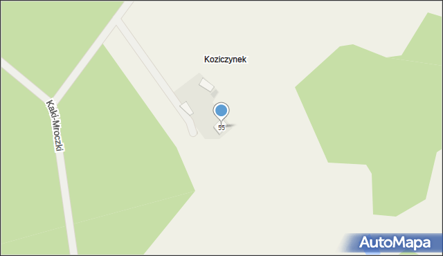 Kaki-Mroczki, Kaki-Mroczki, 55, mapa Kaki-Mroczki