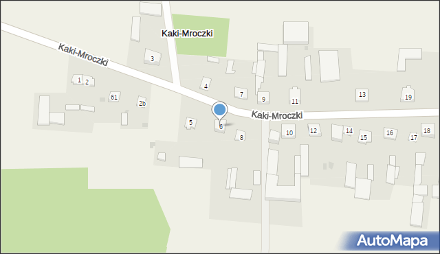 Kaki-Mroczki, Kaki-Mroczki, 6, mapa Kaki-Mroczki