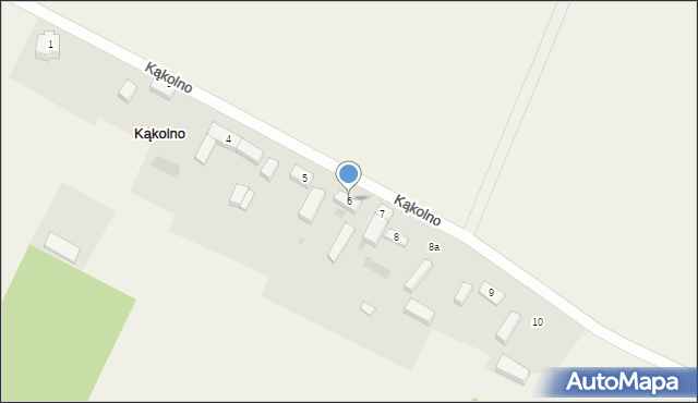 Kąkolno, Kąkolno, 6, mapa Kąkolno