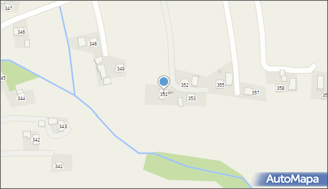 Kąkolówka, Kąkolówka, 351, mapa Kąkolówka