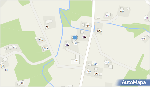 Kąkolówka, Kąkolówka, 452, mapa Kąkolówka