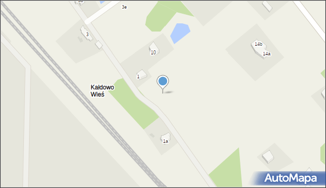 Kałdowo Wieś, Kałdowo Wieś, 10, mapa Kałdowo Wieś