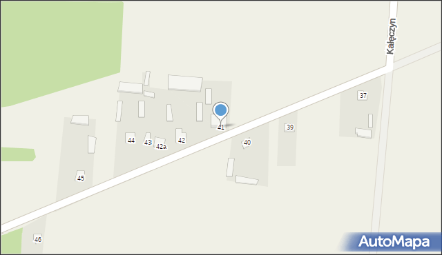 Kałęczyn, Kałęczyn, 41, mapa Kałęczyn