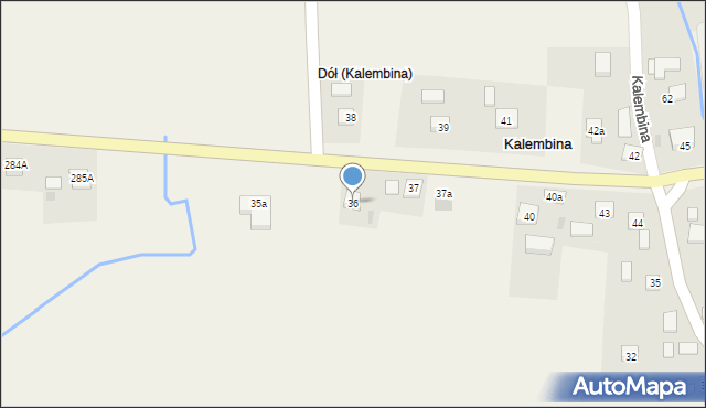 Kalembina, Kalembina, 36, mapa Kalembina