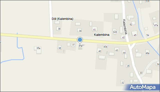 Kalembina, Kalembina, 37a, mapa Kalembina