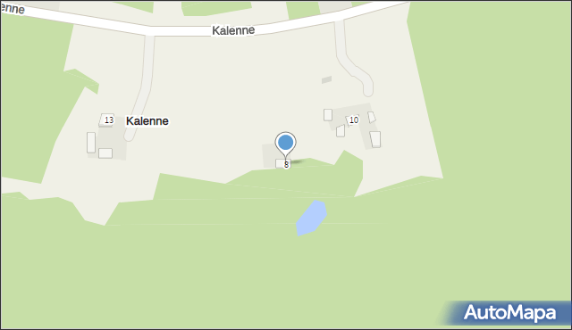 Kalenne, Kalenne, 8, mapa Kalenne