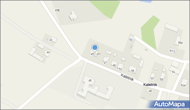 Kaletnik, Kaletnik, 45a, mapa Kaletnik