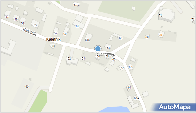 Kaletnik, Kaletnik, 56, mapa Kaletnik